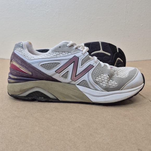 New Balance 1540 Made in USA Women's 10 Running Shoes - White & Purple - Picture 7 of 13